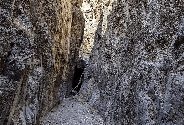 part of a slot canyon in Millard County