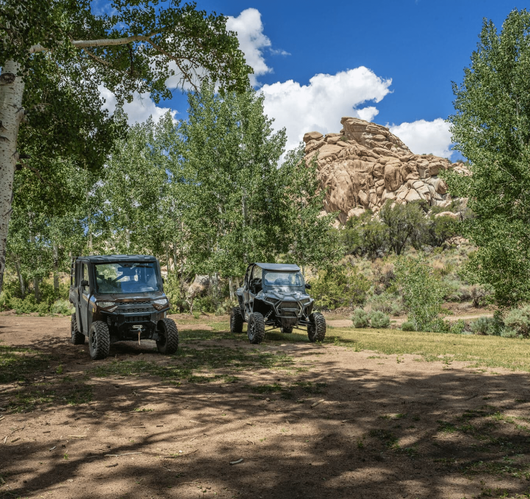 Two ATVs in Millard County Two ATVs in Millard County