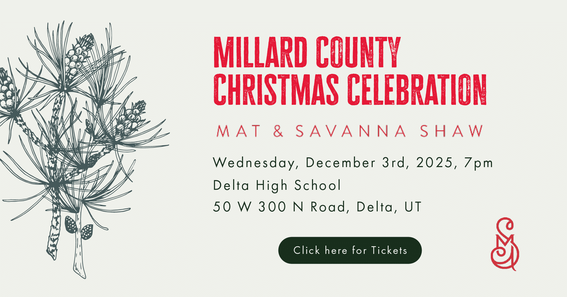 V1_Millard County_Mat and Savanna Mat & Savanna Christmas Show Home Page Banner